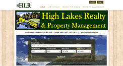 Desktop Screenshot of highlakesrealty.com